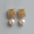 Fleur Pearl Earrings