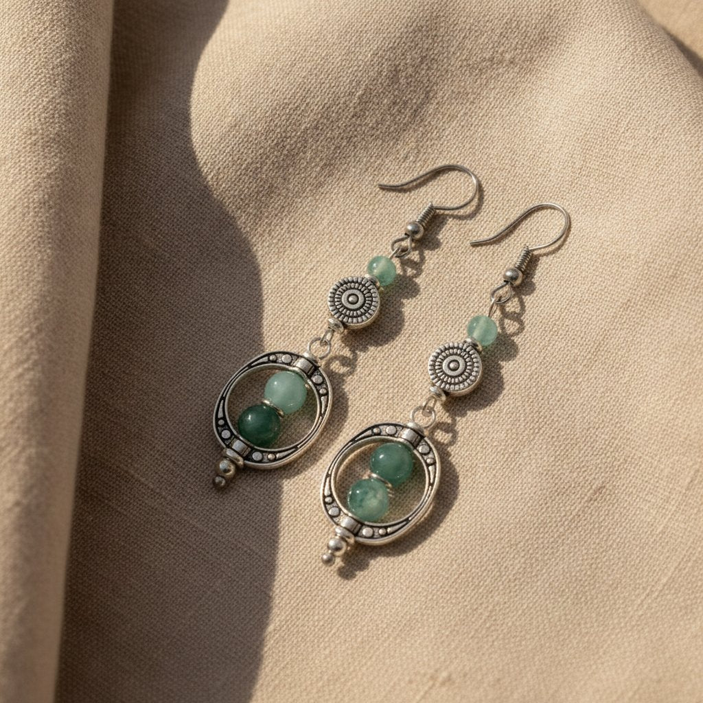 Fleur Vintage Earrings