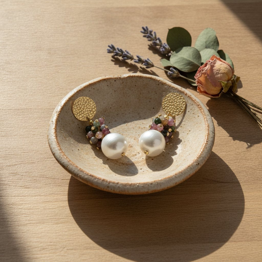 Emmeline Pearl Earrings
