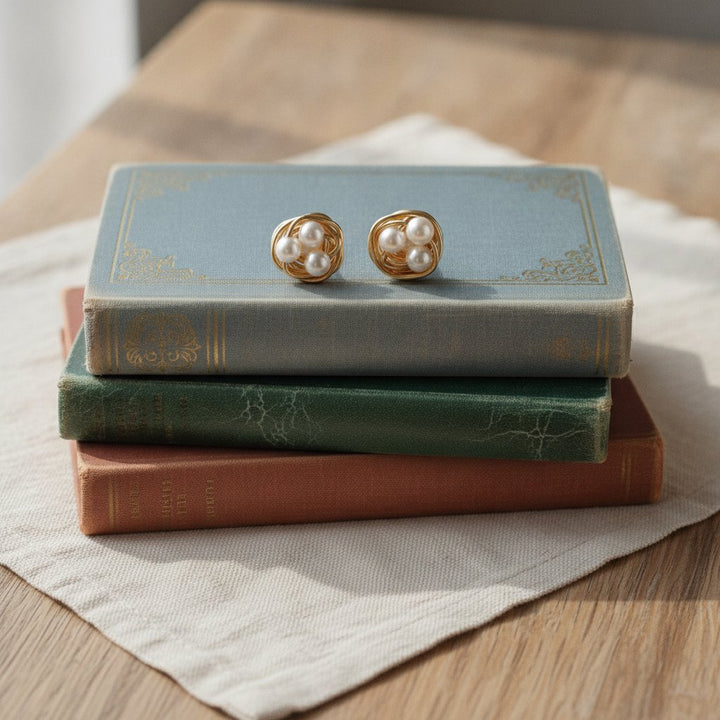 Emmeline Pearl Earrings