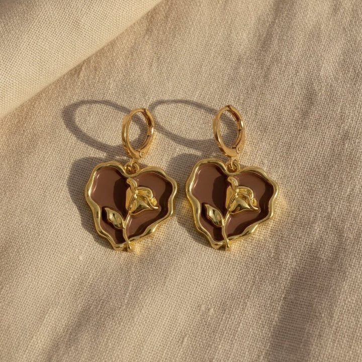 Elise Gold Earrings