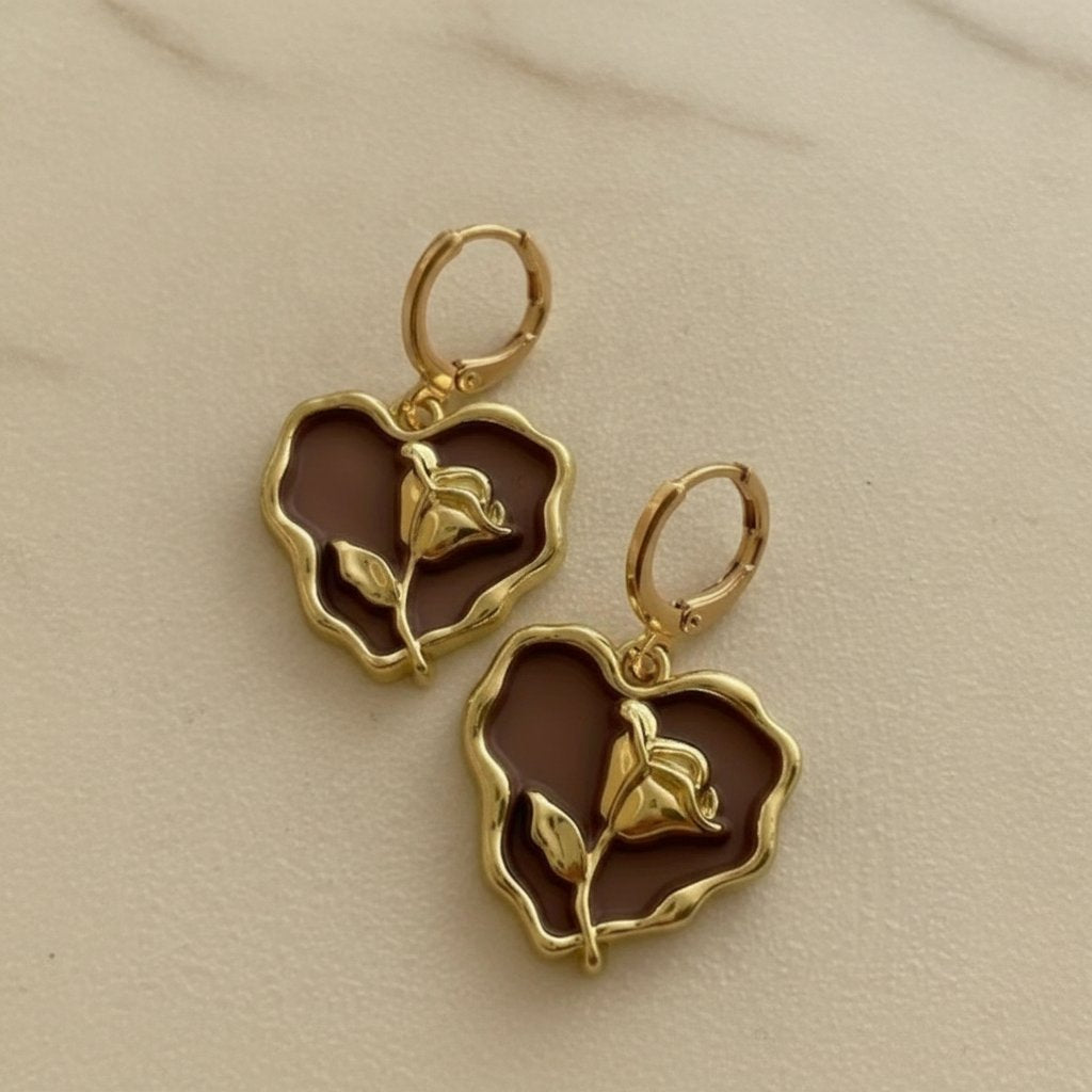 Elise Gold Earrings