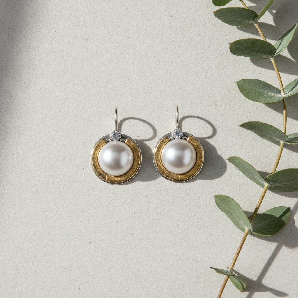 Elise Pearl Earrings