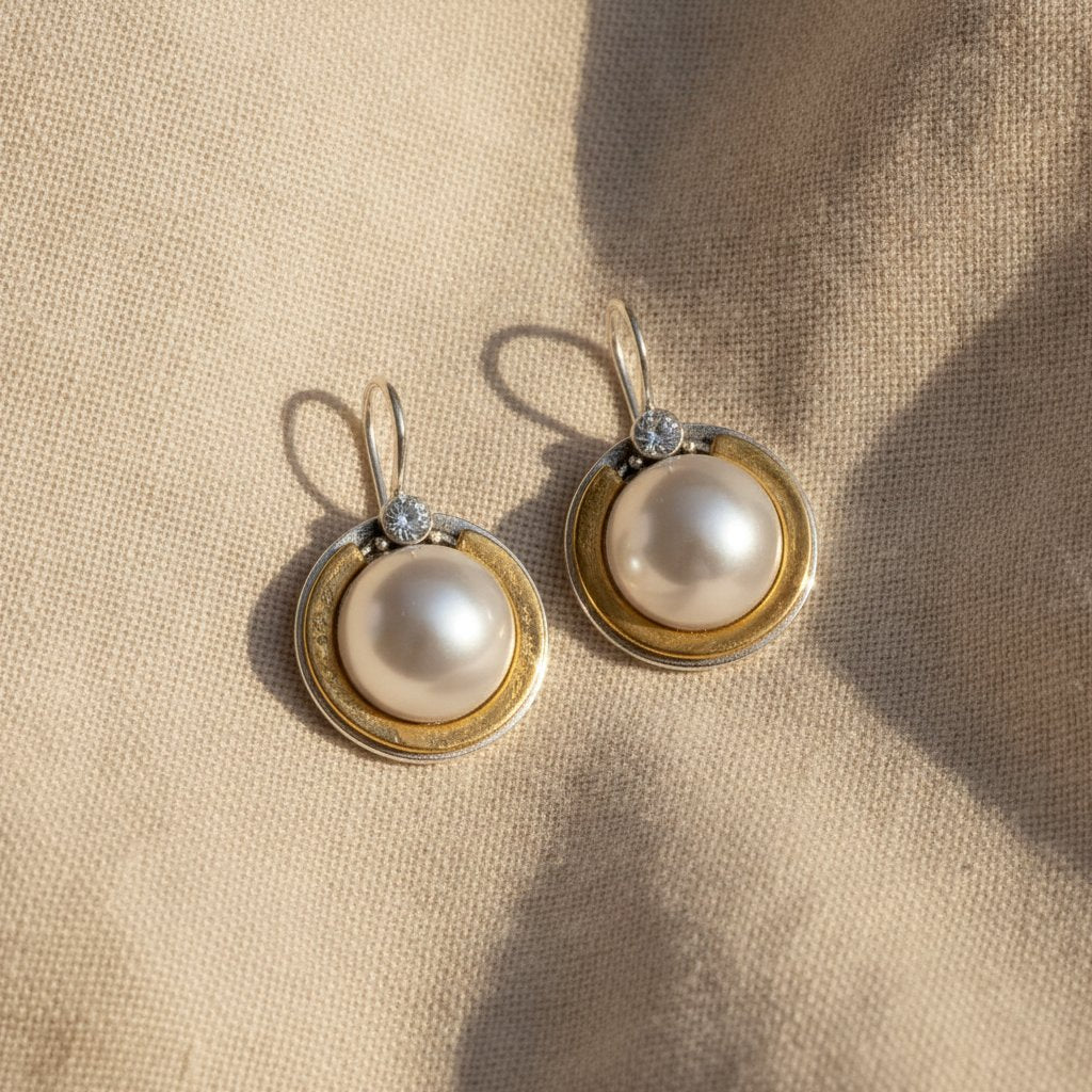 Elise Pearl Earrings