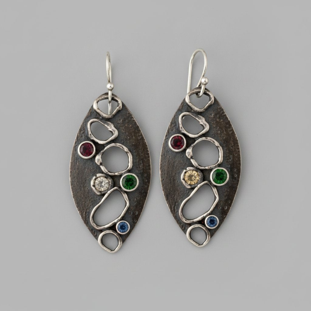Elise Silver Earrings