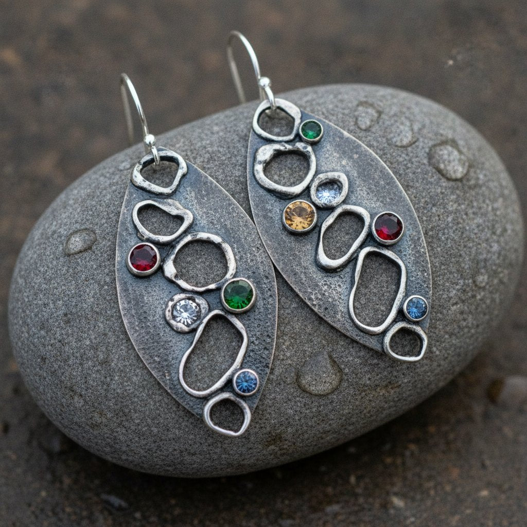 Elise Silver Earrings