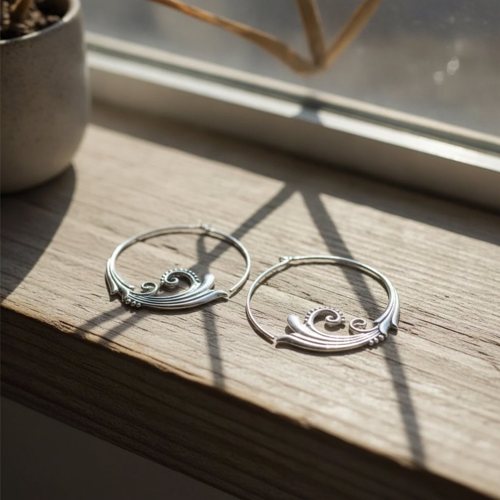 Elise Silver Earrings