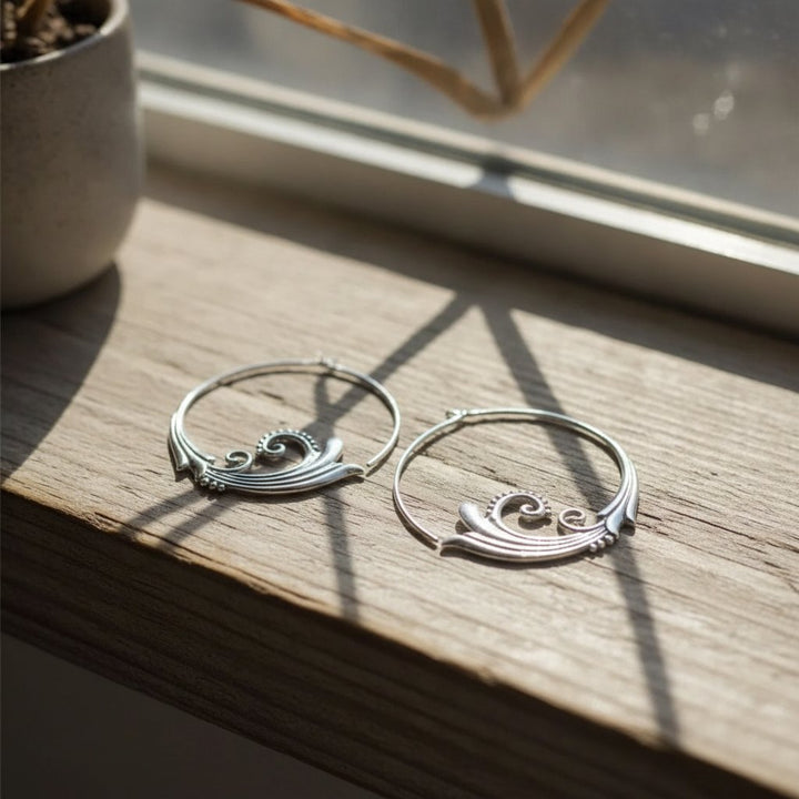 Elise Silver Earrings