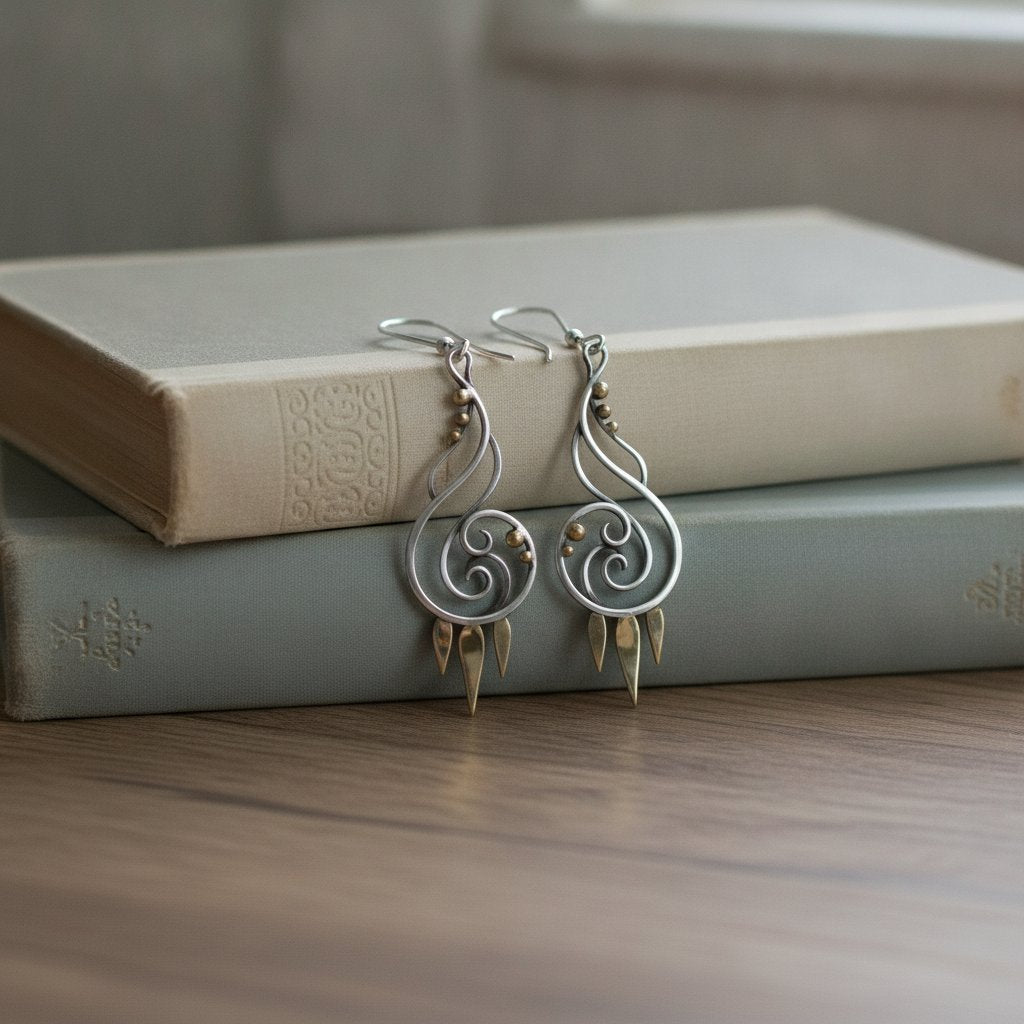 Elise Silver Earrings