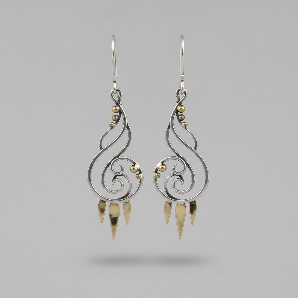 Elise Silver Earrings