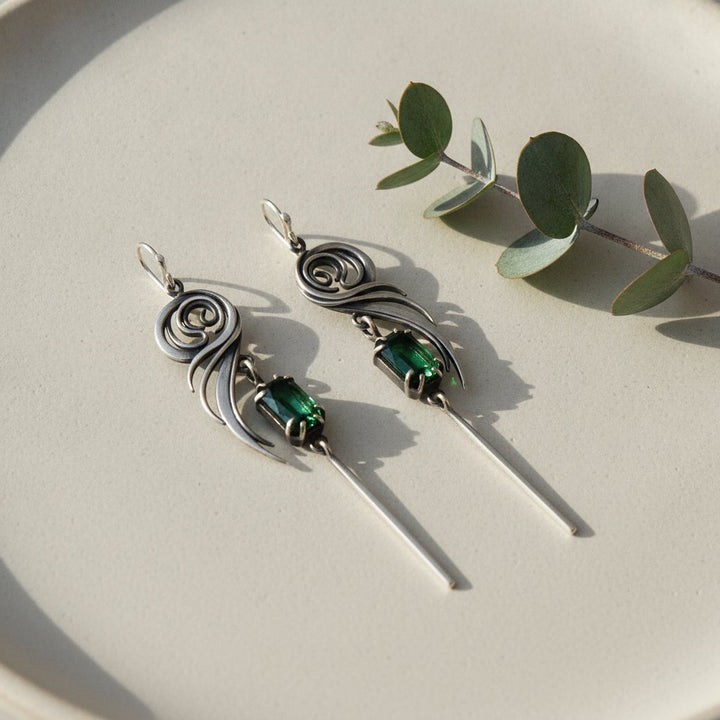 Elise Silver Earrings