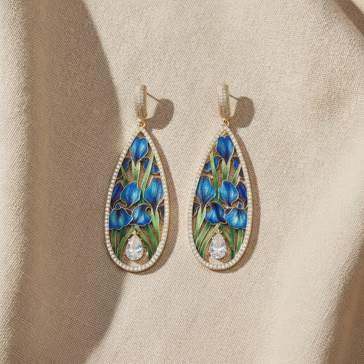 Ambre Vintage Earrings