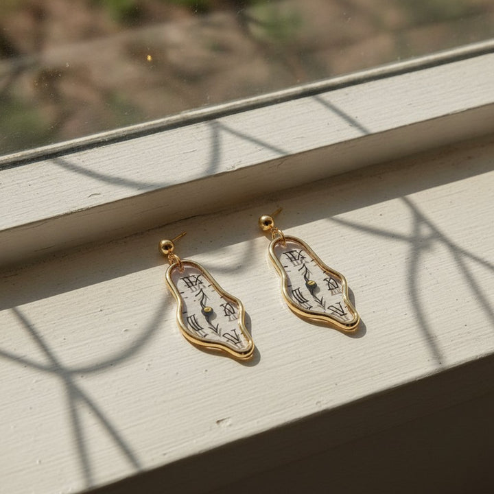 Celestine Gold Earrings