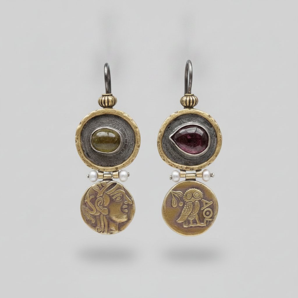 Celestine Gold Earrings