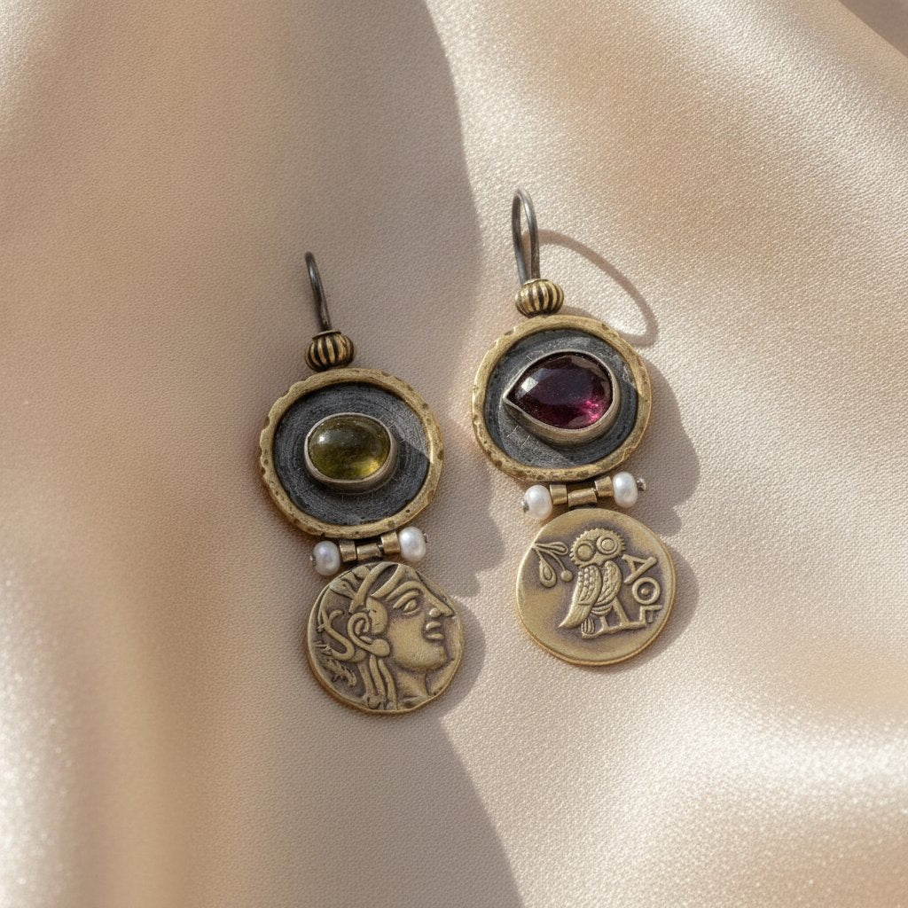 Celestine Gold Earrings