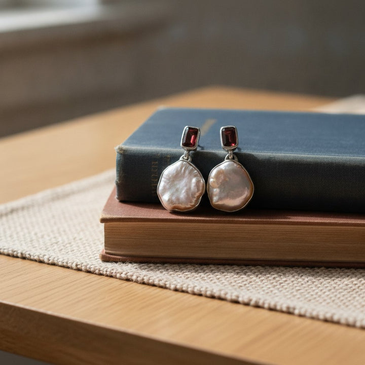 Celestine Pearl Earrings