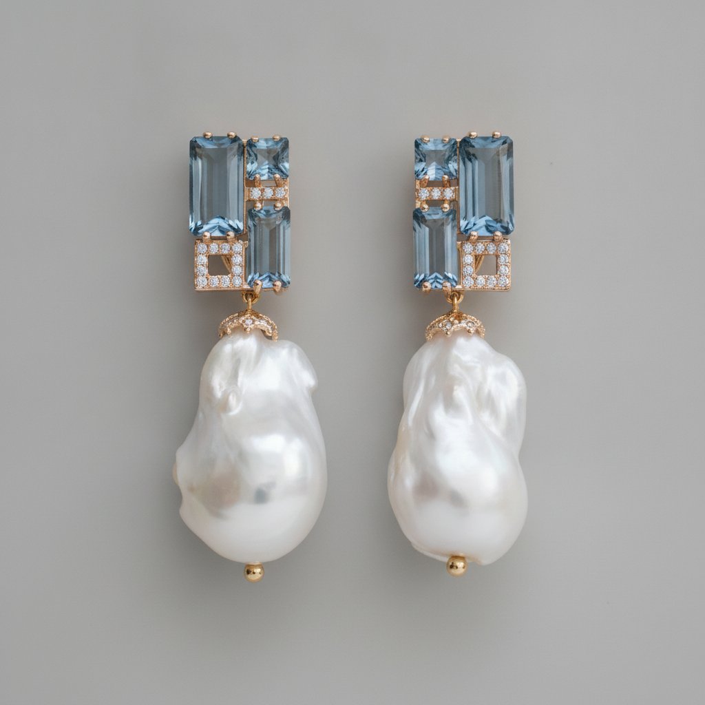 Celestine Pearl Earrings