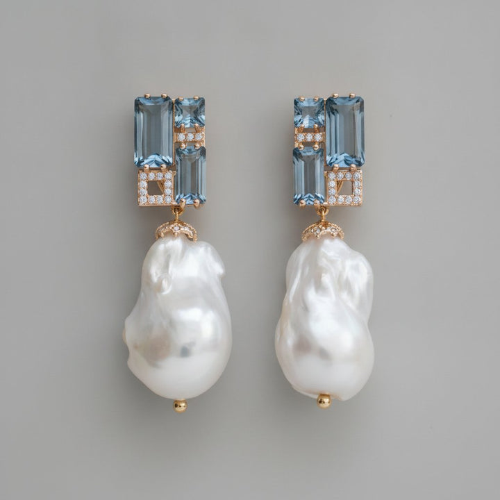 Celestine Pearl Earrings