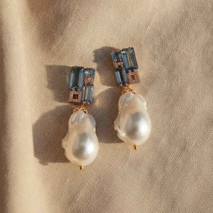 Celestine Pearl Earrings