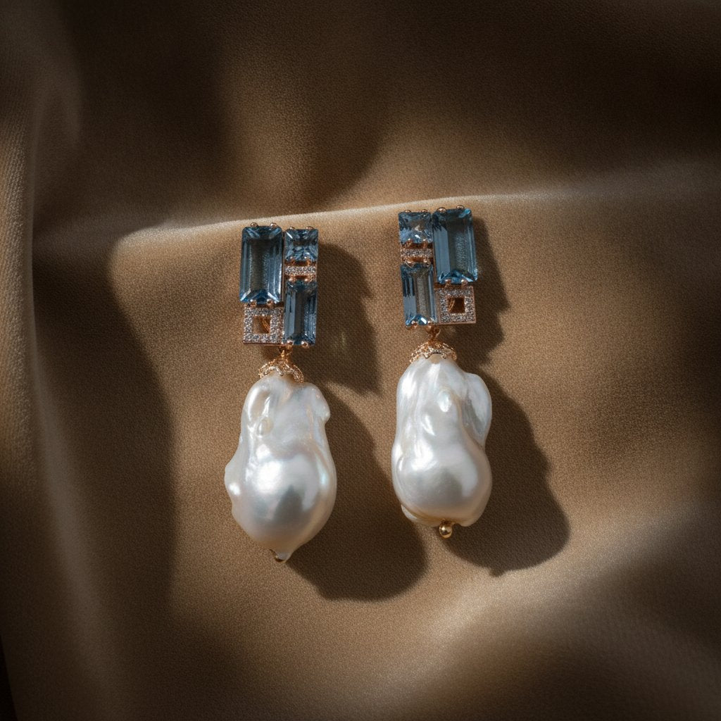 Celestine Pearl Earrings
