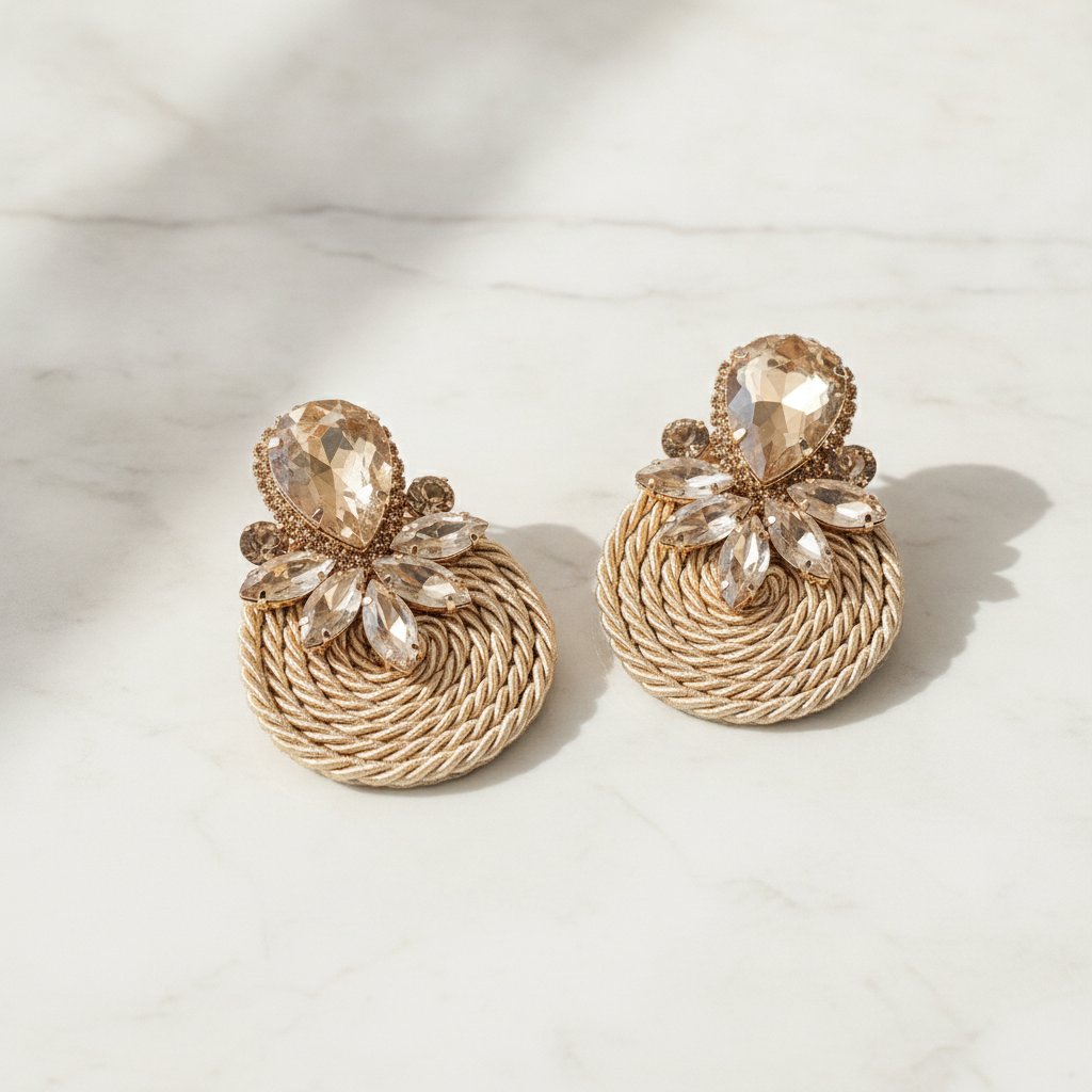 Celestine Crystal Earrings