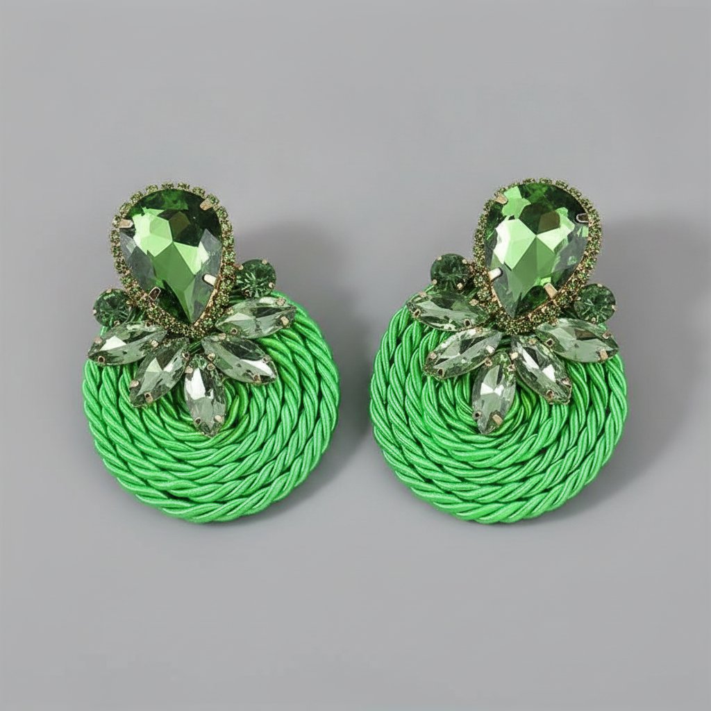 Celestine Crystal Earrings