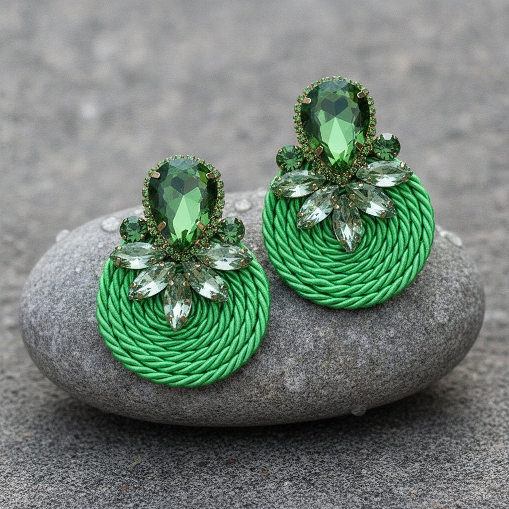 Celestine Crystal Earrings
