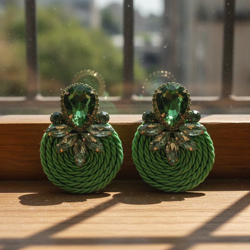 Celestine Crystal Earrings