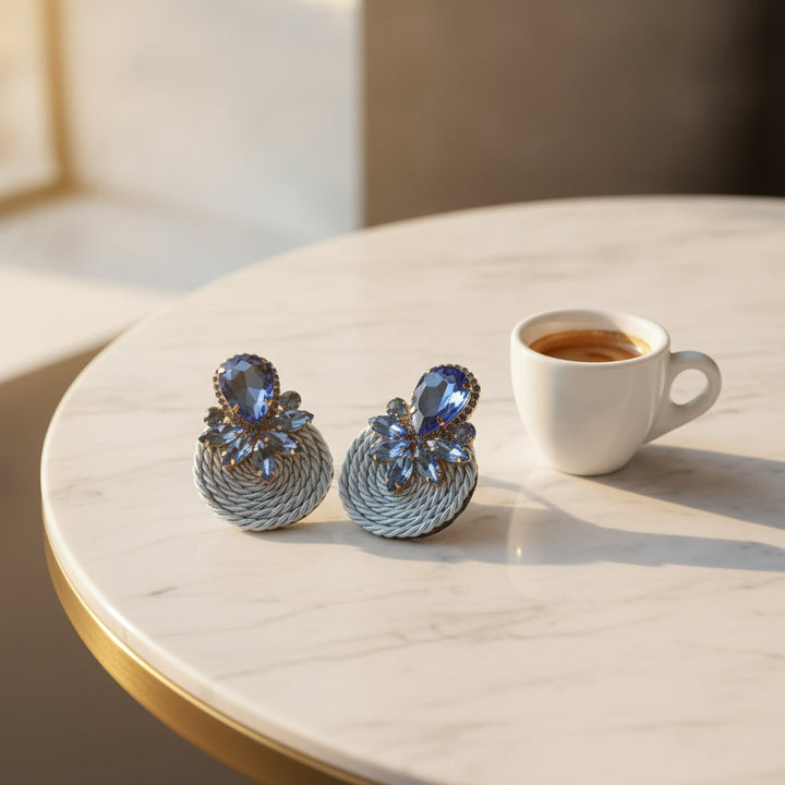 Celestine Crystal Earrings