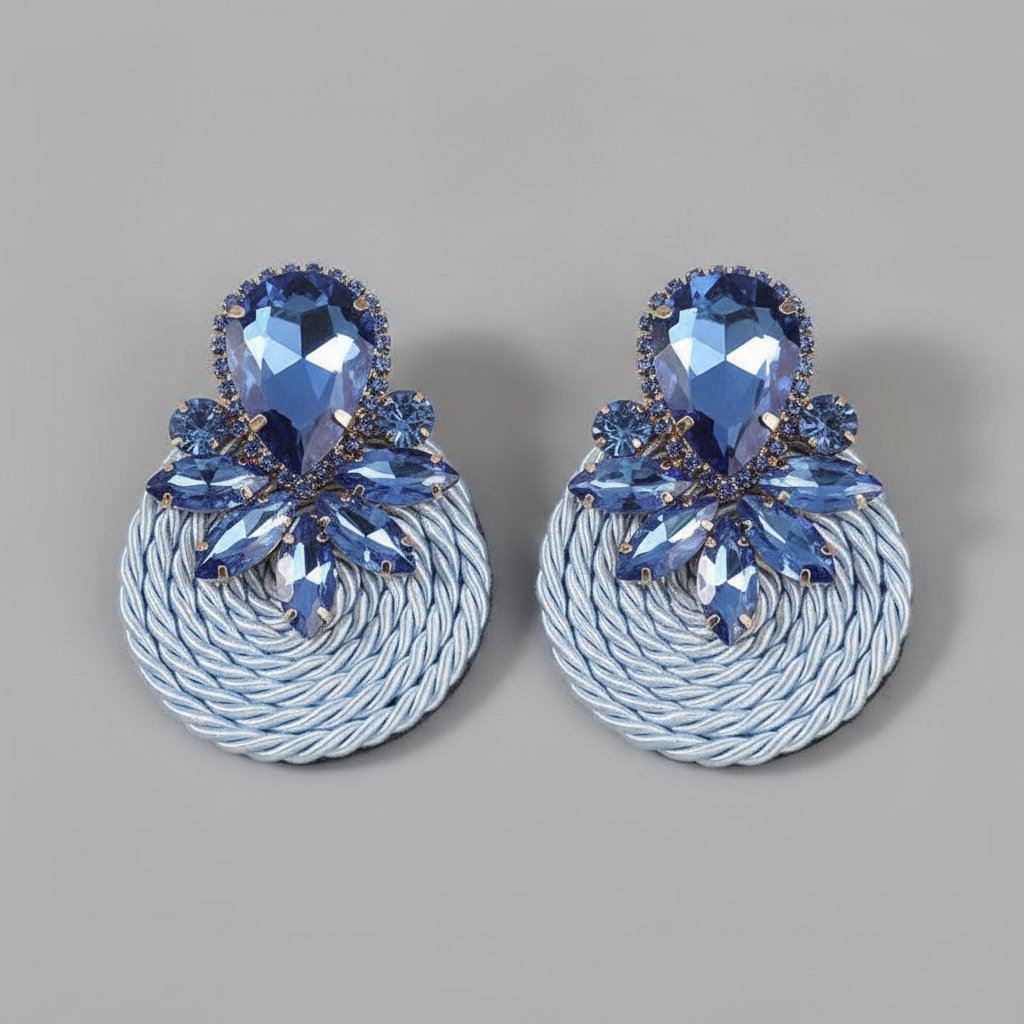 Celestine Crystal Earrings