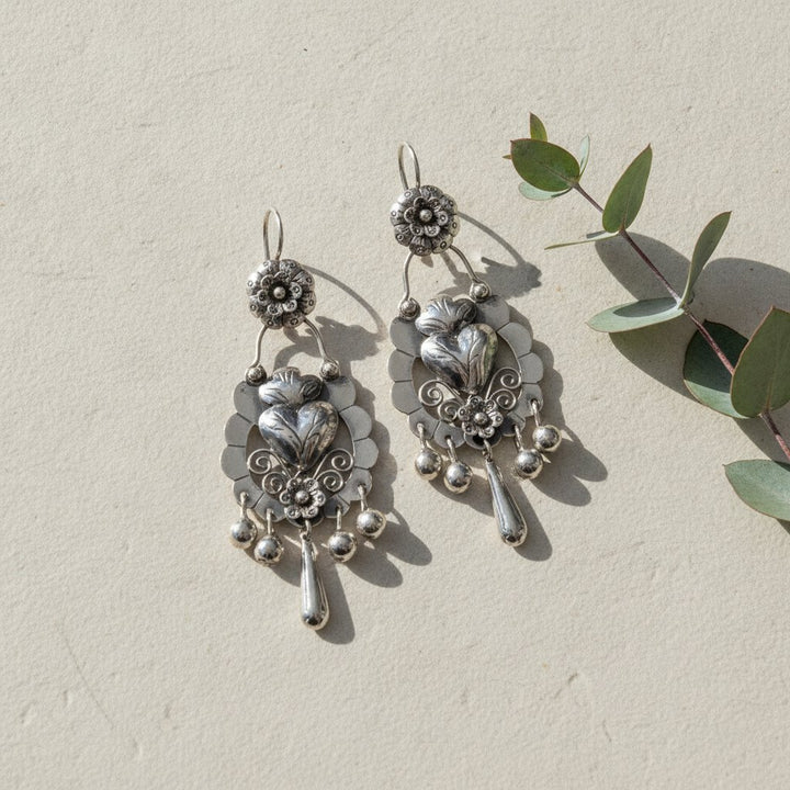 Celestine Silver Earrings