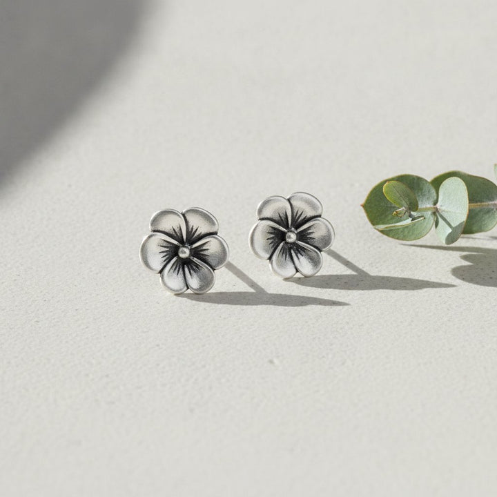 Celestine Silver Earrings