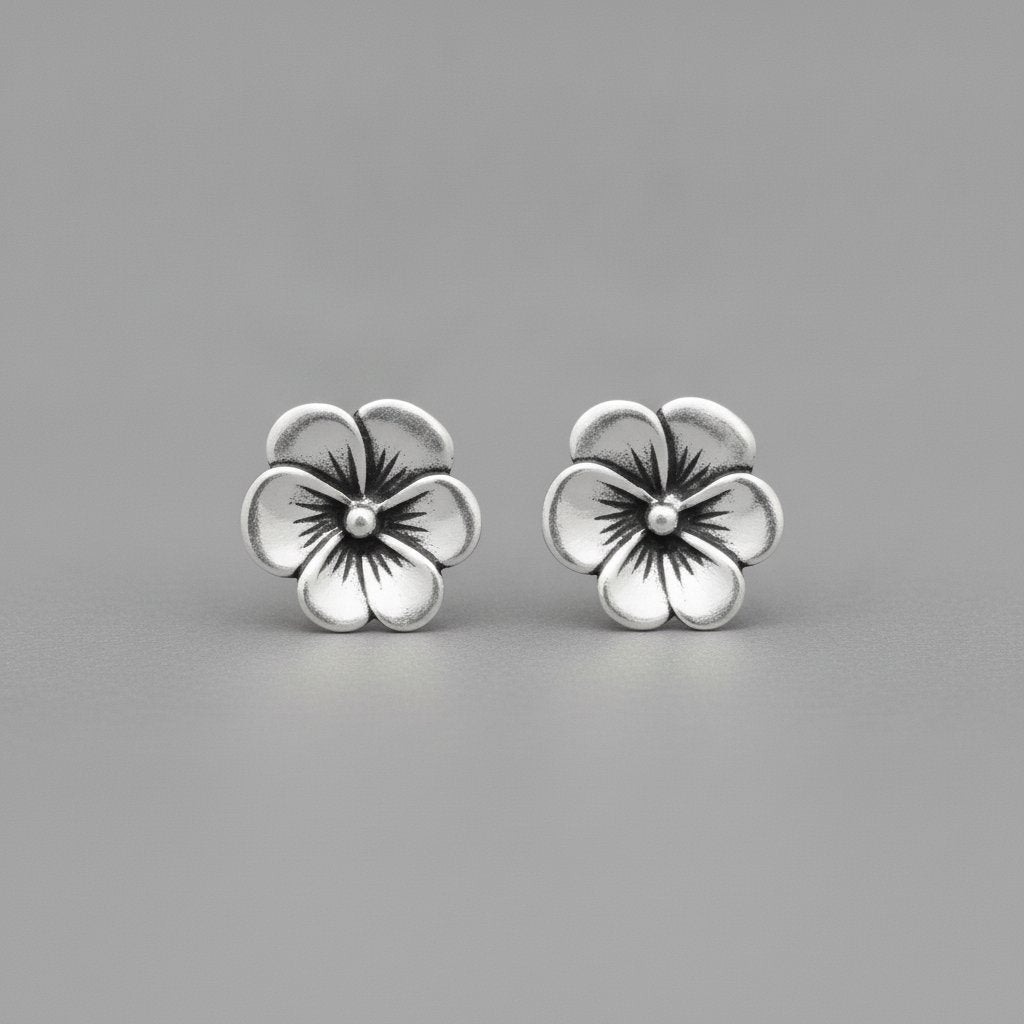 Celestine Silver Earrings