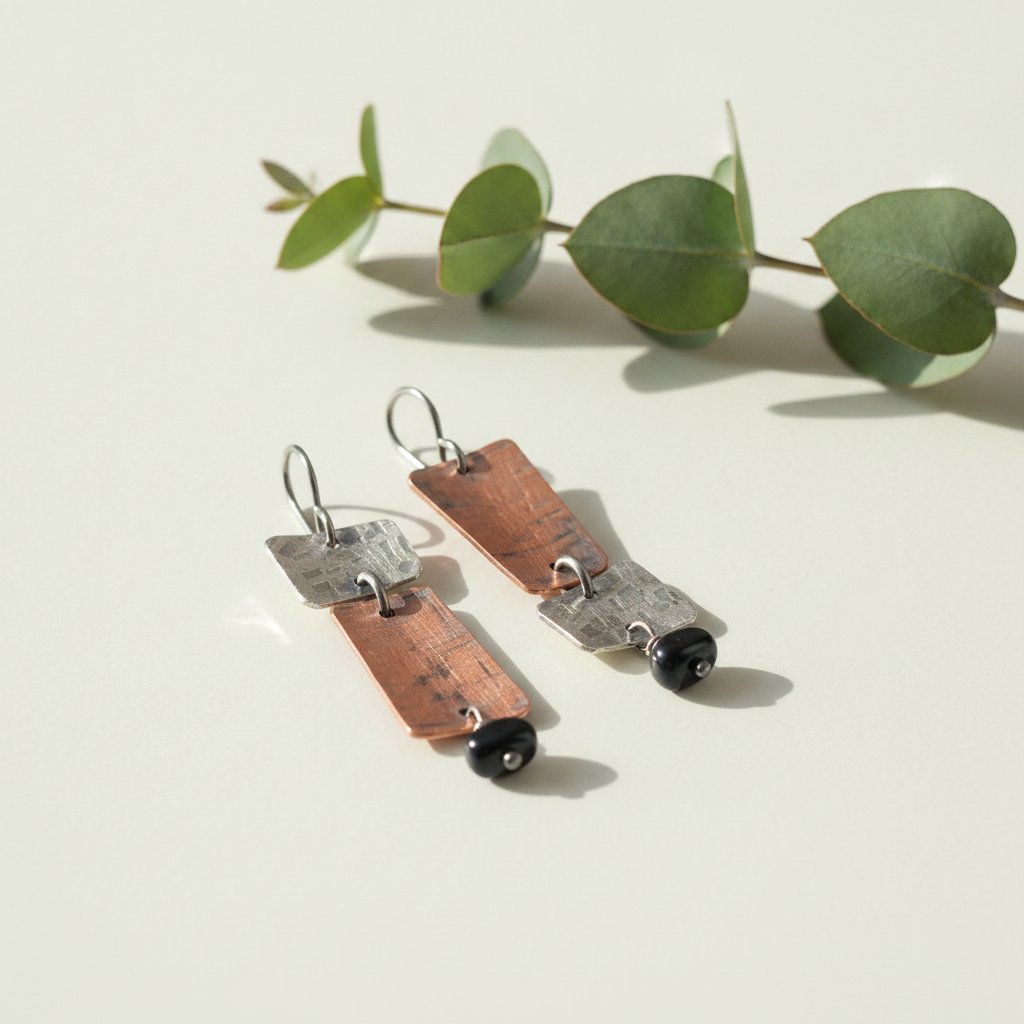 Celestine Silver Earrings