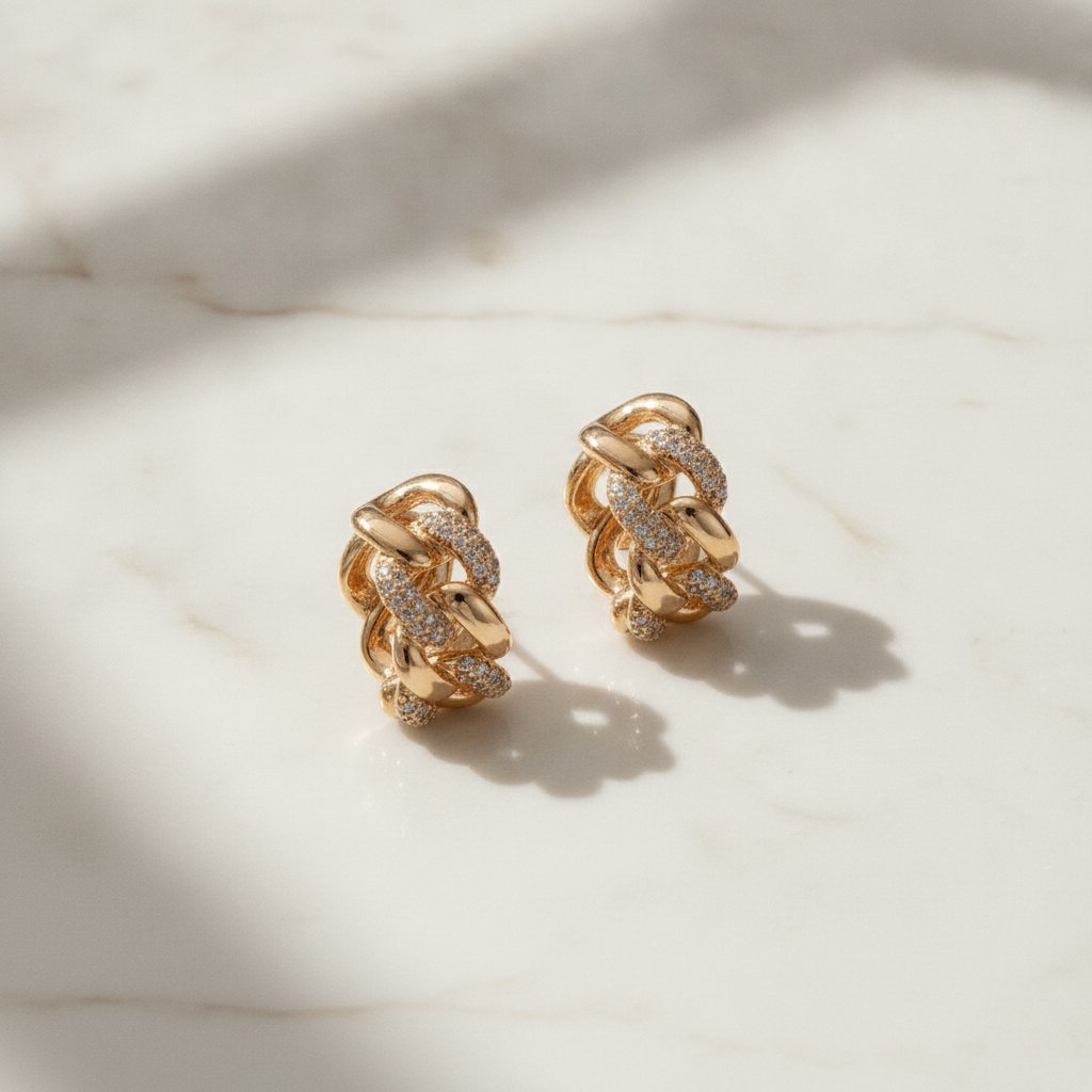 Maelys Gold Earrings
