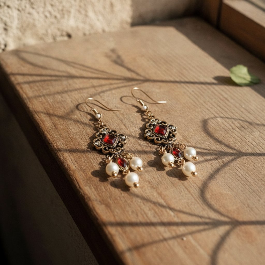 Maelys Pearl Earrings