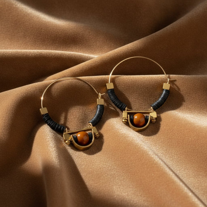 Marguerite Gold Earrings