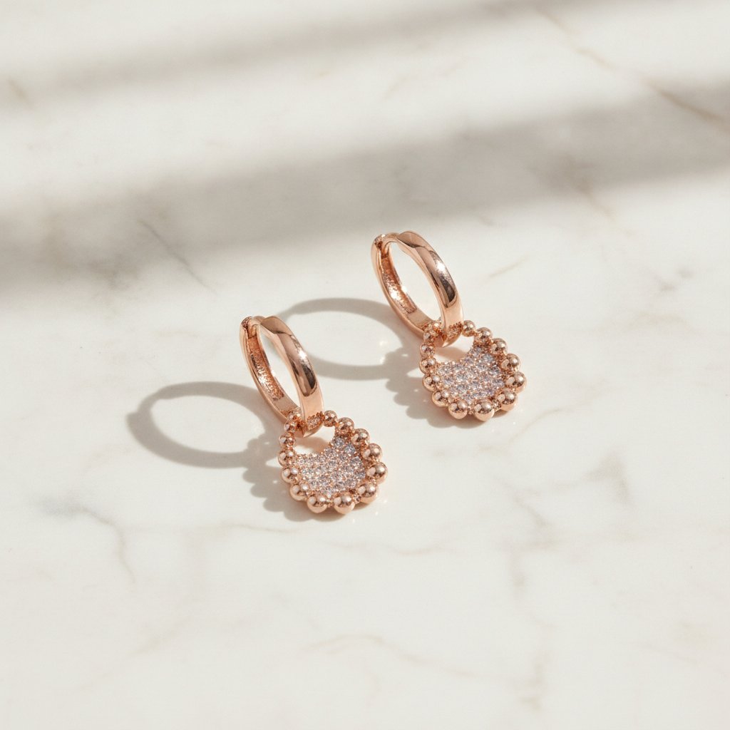 Marguerite Zirconia Earrings