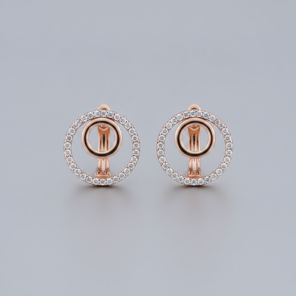 Marguerite Gold Earrings