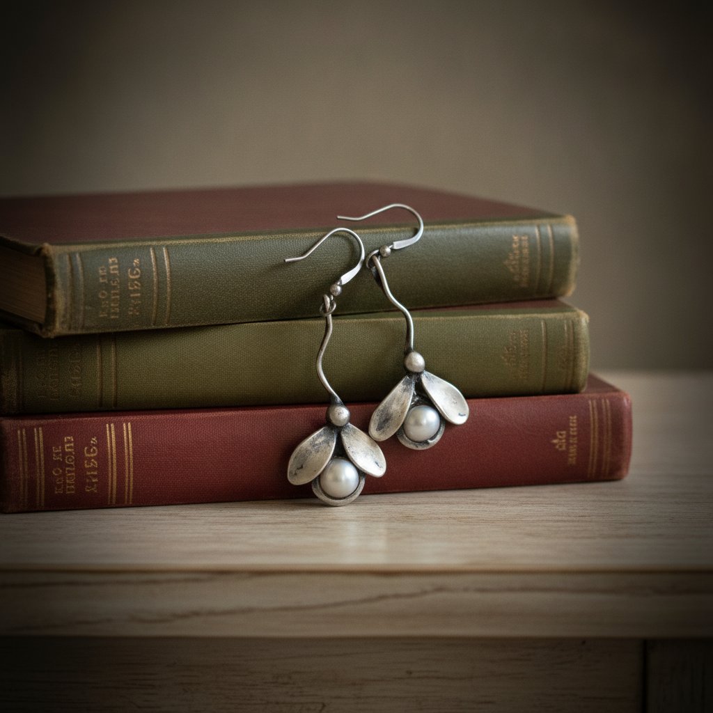Marguerite Pearl Earrings