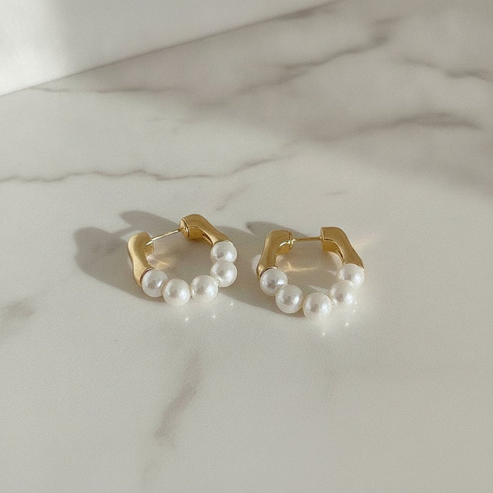 Anouk Pearl Earrings