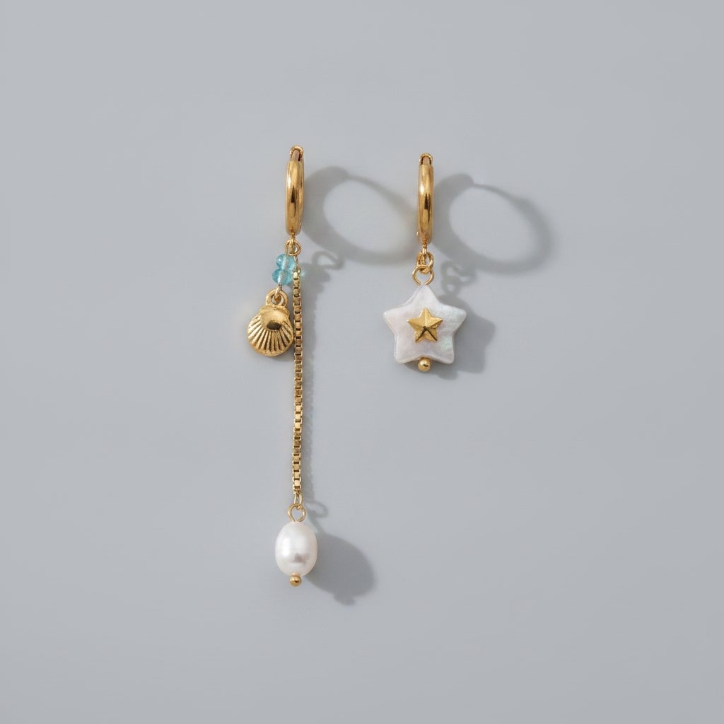 Anouk Gold Earrings
