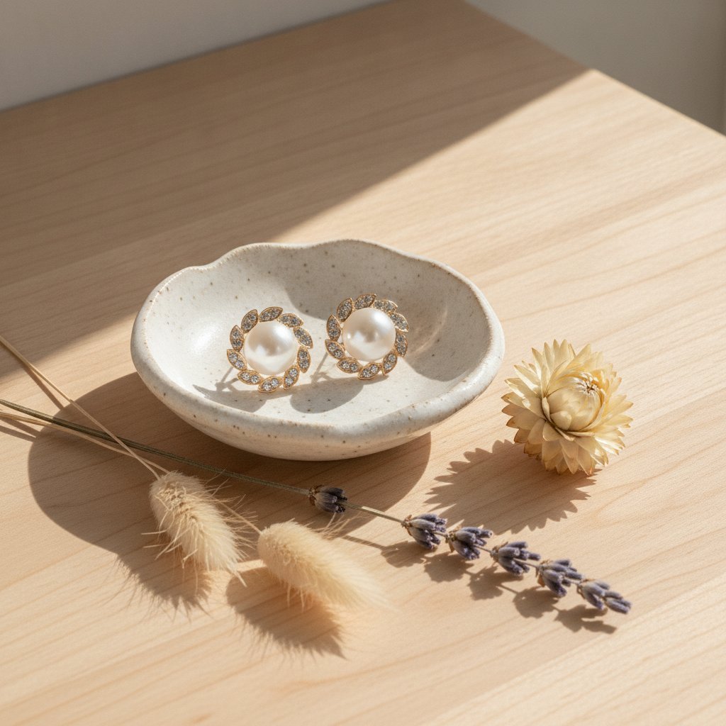 Anouk Pearl Earrings