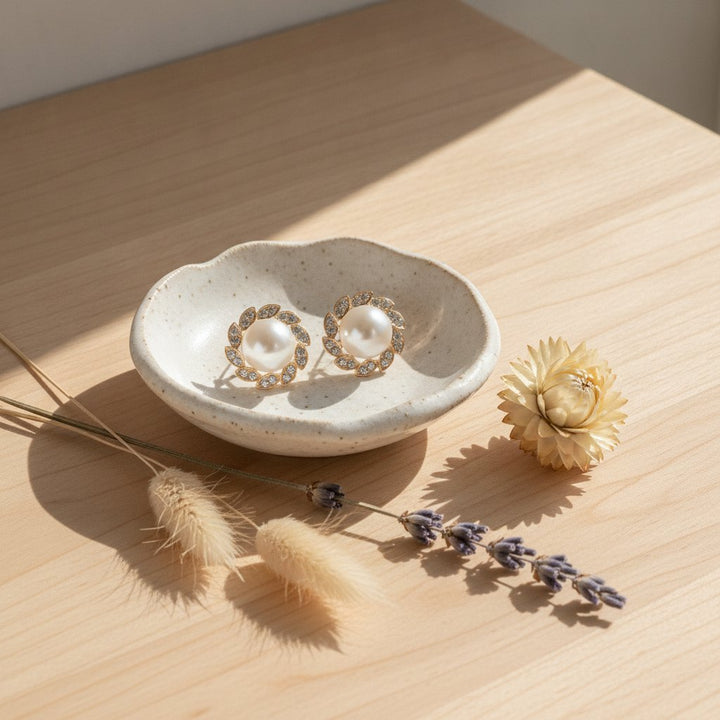 Anouk Pearl Earrings