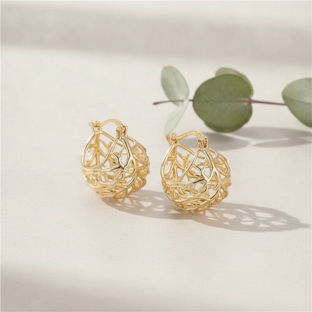 Anouk Gold Earrings