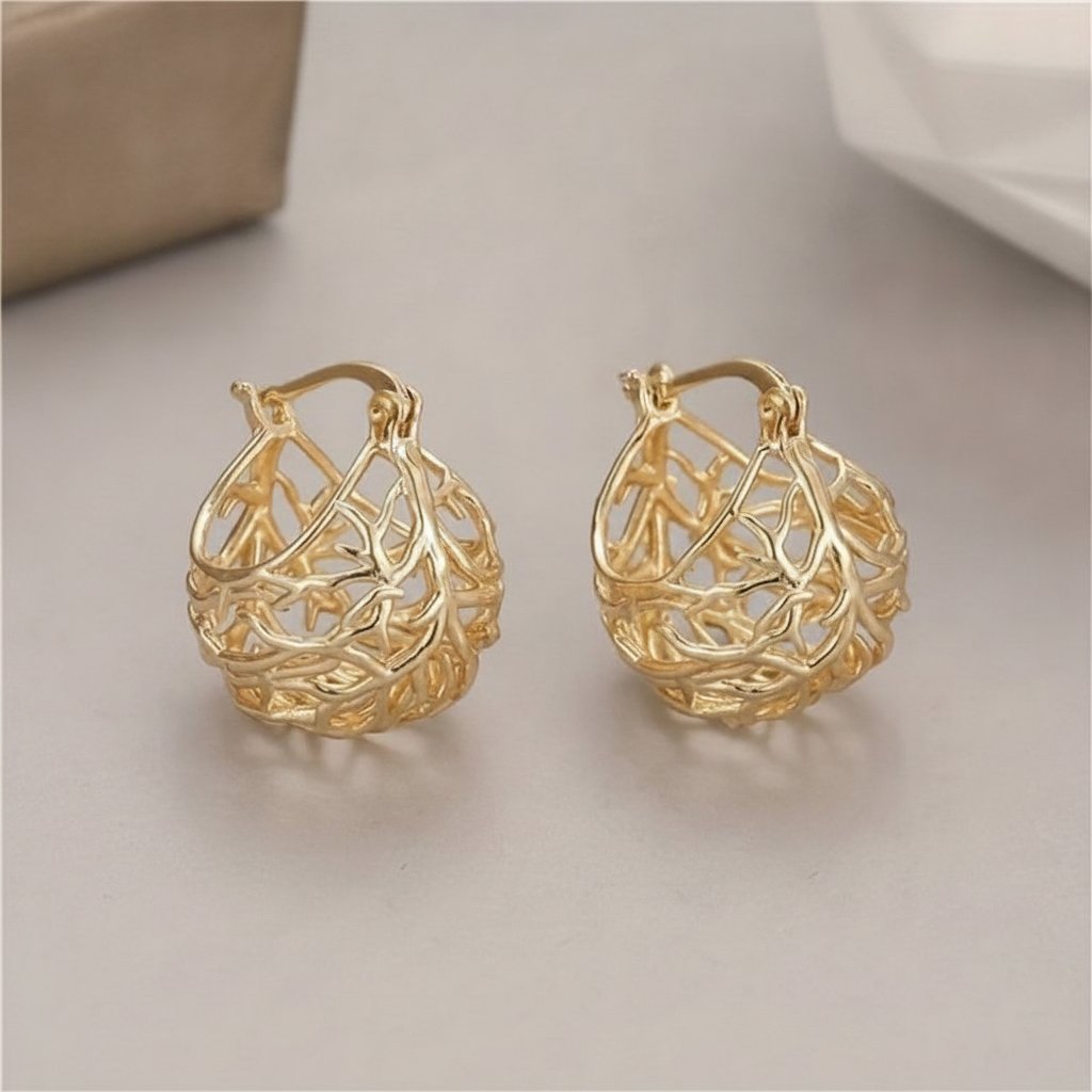Anouk Gold Earrings