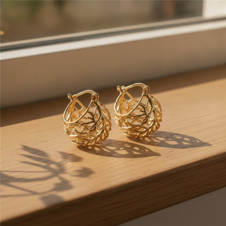 Anouk Gold Earrings