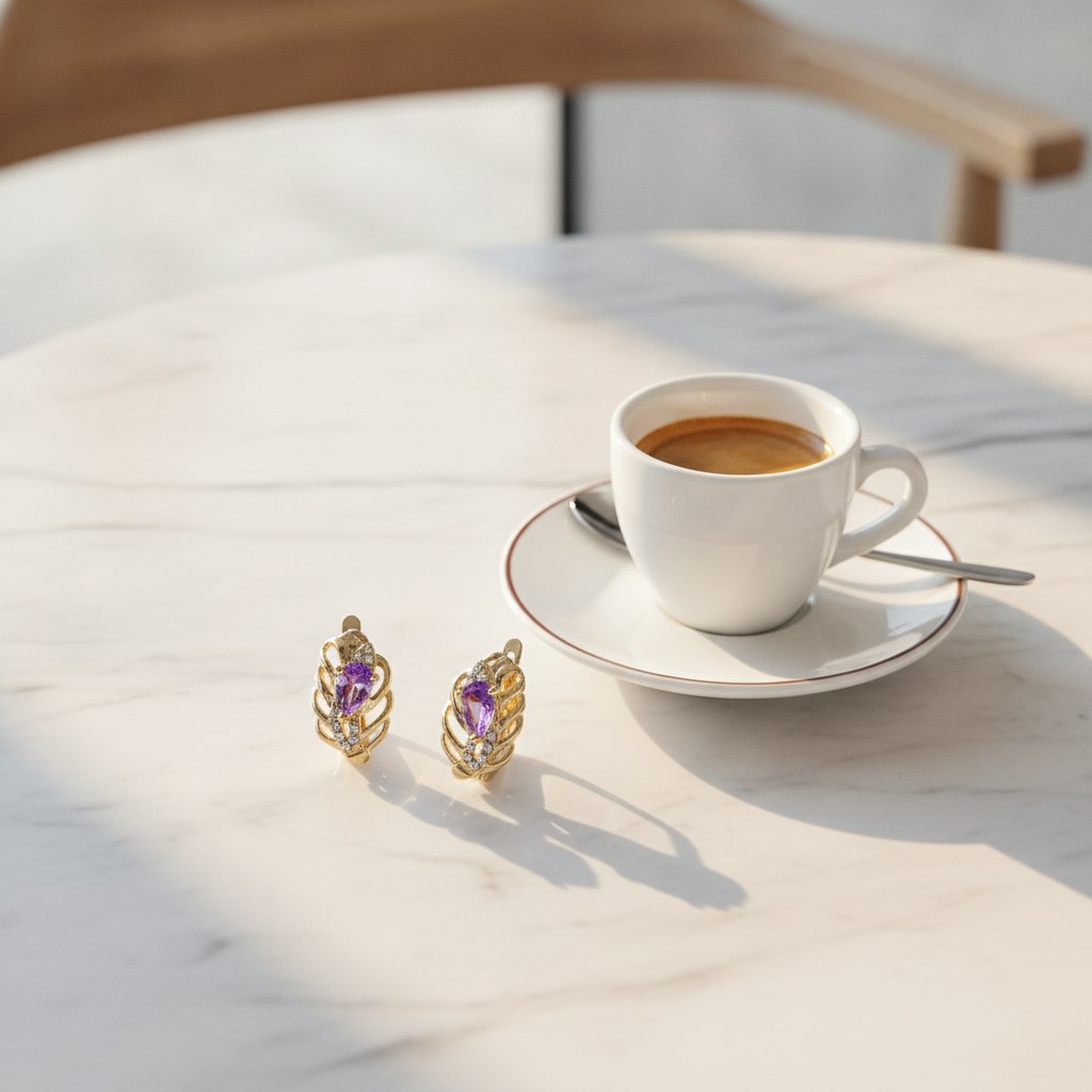 Anouk Crystal Earrings