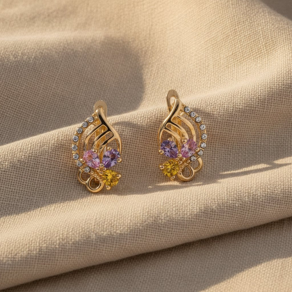 Anouk Crystal Earrings