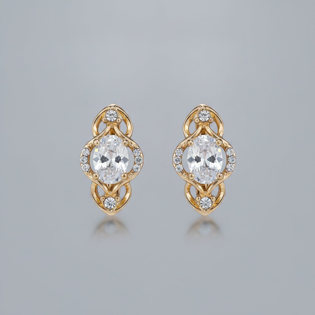 Anouk Crystal Earrings